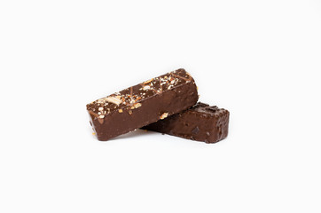 isolated image of chocolate candy on a white background