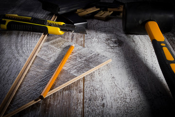 Tools for laying laminate