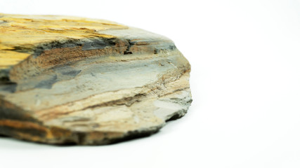 Stone Empty space blurred white background, Blank for design, mock up for display  products..