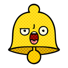 comic book style cartoon bell