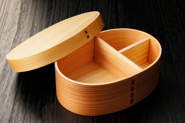 曲げわっぱ　Japanese traditional lunch box . Magewappa.
