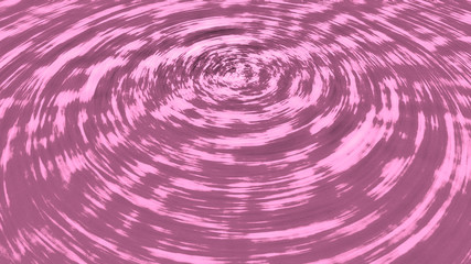 Pink circle waves background. Abstract pink water illustration