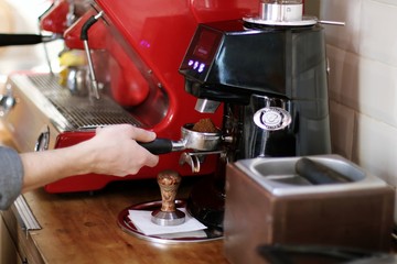 coffee grinding 