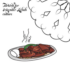 Turkish for Iskender Kebab culture