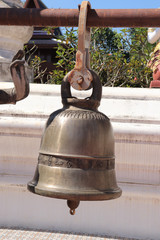 Obraz premium A bell in temple of thailand