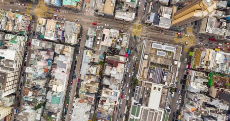 Hong Kong old town from top