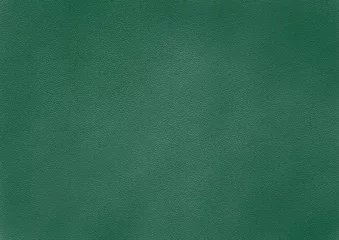 Deurstickers Green leather texture background surface  © Visanuyotin