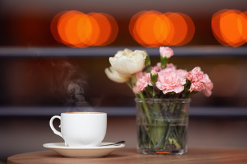 white cup of coffee