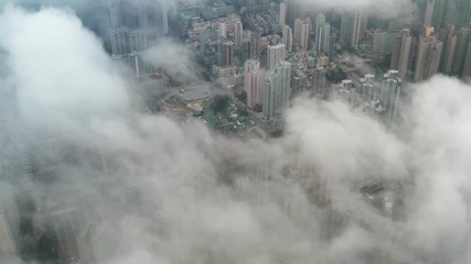 Hong Kong city in Kowloon side