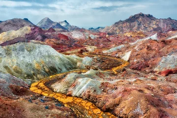 Hormuz Island in the Hormuz straight, south Iran taken in January 2019 taken in hdr