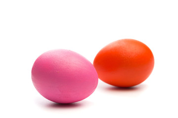 easter eggs isolated