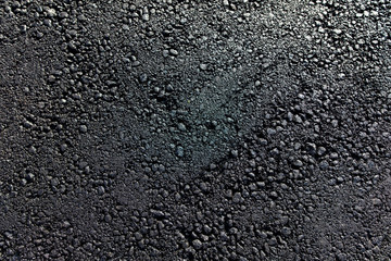 New asphalt road as background