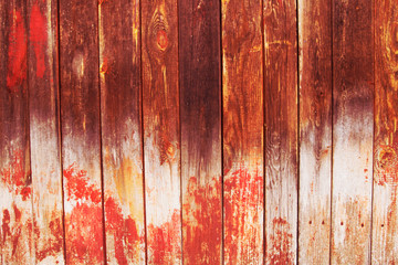 Fototapeta premium Old wooden planks background texture.