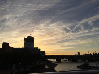 millenium Bridge Sunset