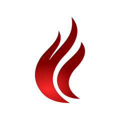 fire symbol vector