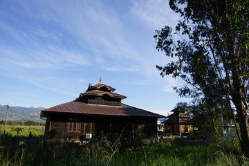 Inle lake in Myanmar