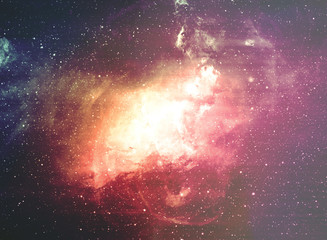 Abstract space nebula for powerful concept