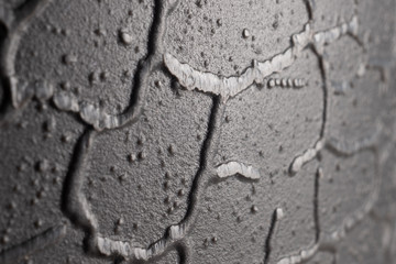 texture sinewy porous plastic metal black dark