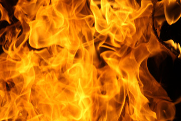 Fire flame texture background.