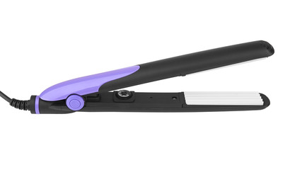 Hair straightener isolated