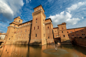 Estense Castle of Ferrara Emilia Romagna - Italy