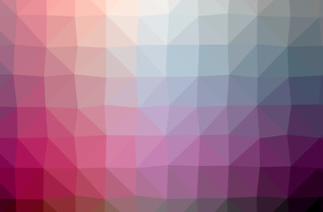 Illustration of abstract Purple horizontal low poly background. Beautiful polygon design pattern.