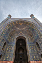 Shah Mosque at Naqsh-e Jahan Square in Isfahan, Iran, taken in Januray 2019 taken in hdr