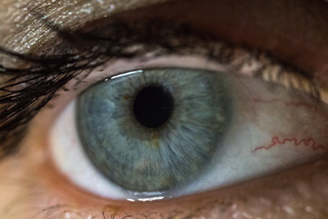 Makroaufnahme eines menschlichen Auges