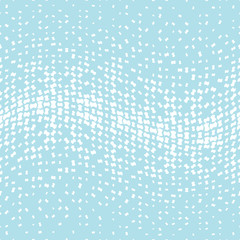 halftone geometric border pattern vector