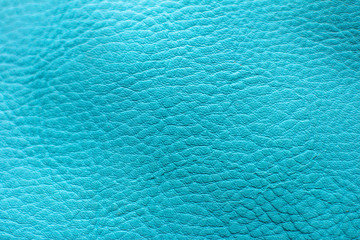 Leather blue texture. Textile.
