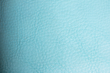 Leather blue texture. Textile.