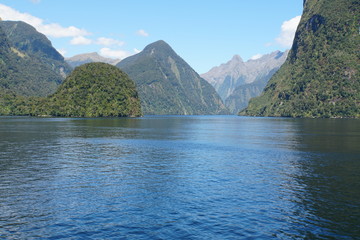 Doubtful Sound in New Zealand