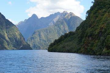 Doubtful Sound in New Zealand