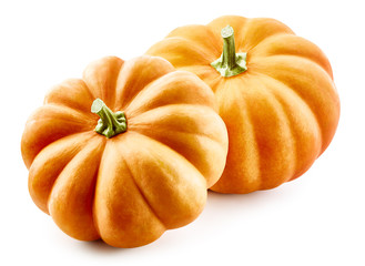 Pumpkin isolated on white