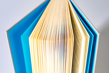 Books on a white background