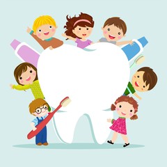 Children and teeth 