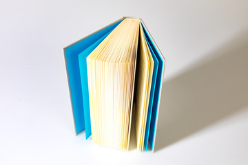 Books on a white background