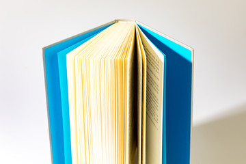 Books on a white background