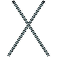 Masonic symbol of Assistant Marshal, Craft Lodge Officers Collar Jewel