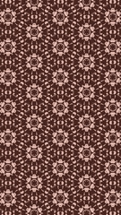 Ornate geometric pattern and abstract colored background