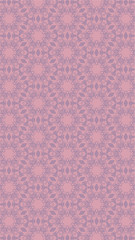 Ornate geometric pattern and abstract colored background