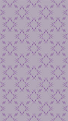 Ornate geometric pattern and abstract colored background