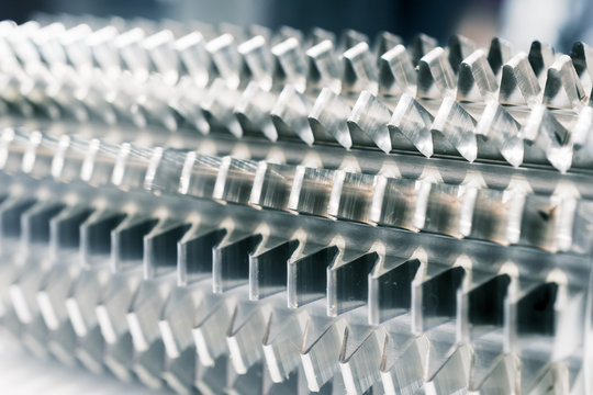 Hob for gear cutting.