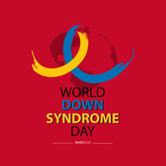 Obraz premium World Down Syndrome Day. March 21