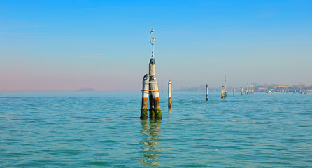 Naklejka premium Italy, sea and venice view