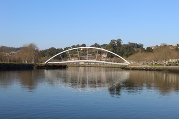 El puente del Tubo en Pontevedra