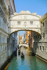 Wall murals Bridge of Sighs Pont des soupirs, Venice in Italy