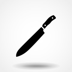 Knife icon vector
