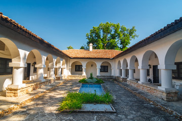 Balchik Palace of the Romanian Queen Maria. Tourist destination in the Bulgarian Black Sea