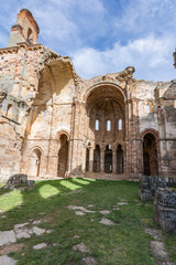 Ruins of the monastery of Santa María de Moreruela was a monastery belonging to the Cistercian order (Zamora, Spain)